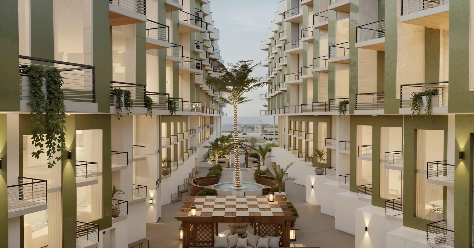 Архитектура Hayat Beach Resort